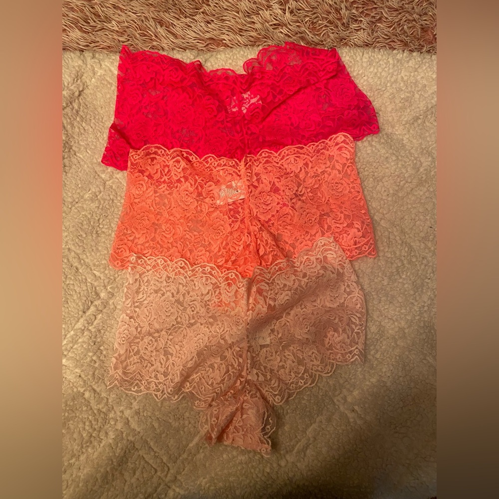 Jessica Simpson boy cut lace underwear